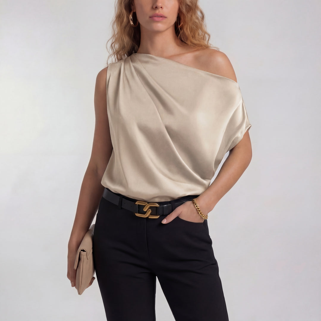 BROOKE™ – Chic One Shoulder Top