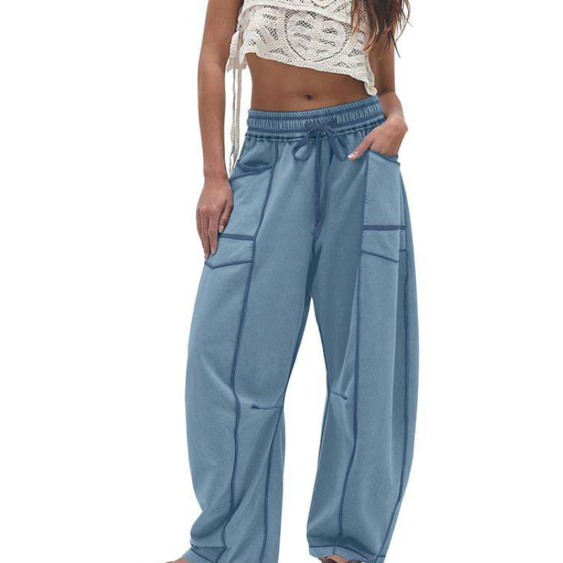 RYZA™ – Baggy Wide Leg Joggers with Cozy Fleece Lining