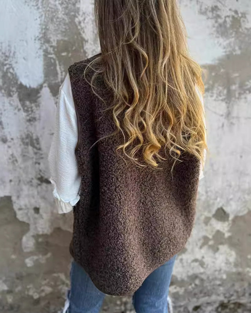 ÉABHA™ - Chic Sherpa Vest