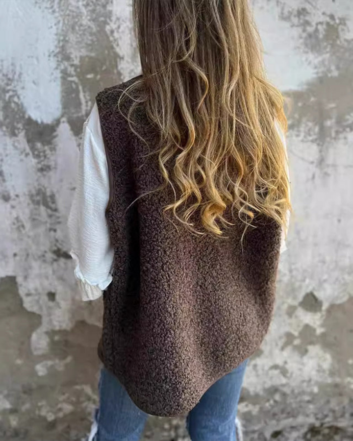 ÉABHA™ - Chic Sherpa Vest