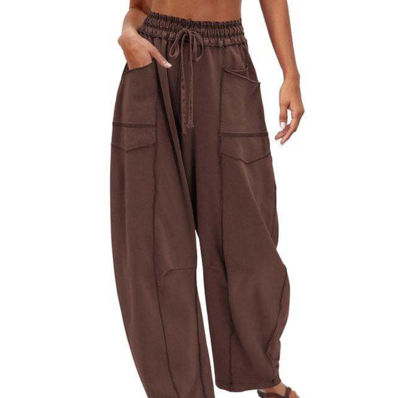 RYZA™ – Baggy Wide Leg Joggers with Cozy Fleece Lining