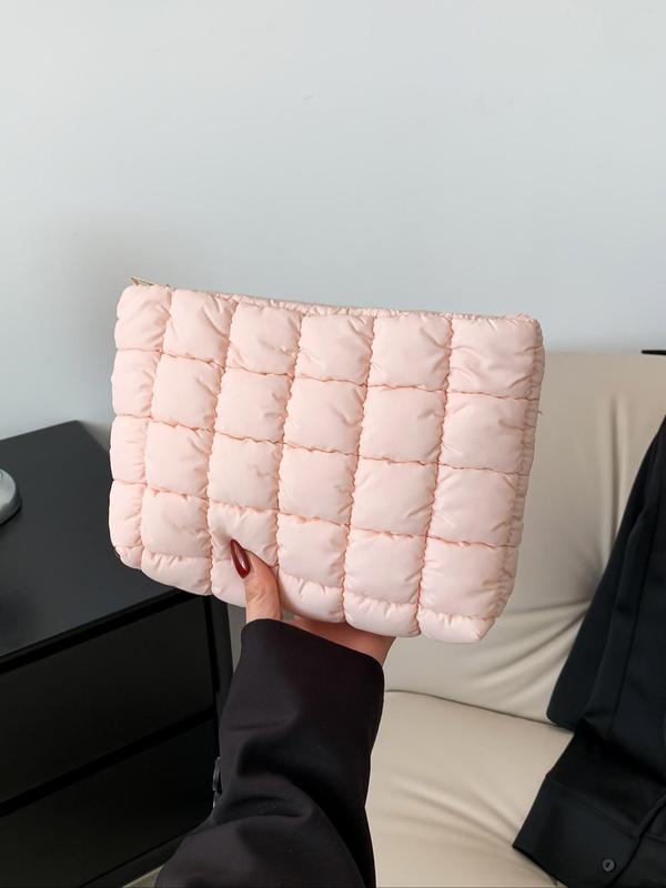 LUCY™ - Large Capacity Quilted Clutch Travel Storage Bag with Zipper