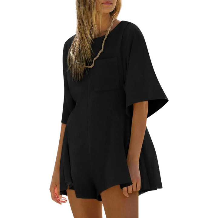 AMRYN™ – Comfortable Short Sleeve Casual Romper