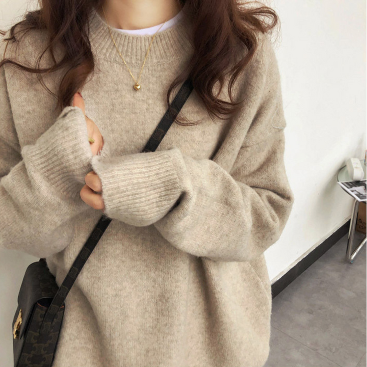 MIOLA™ - Casual Long Sleeve Round Neck Sweater