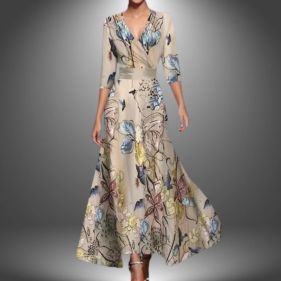 JOCELYN™ - Sophisticated Floral Dress