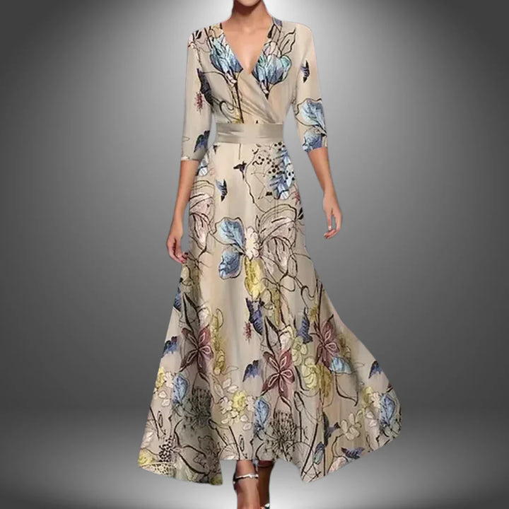 JOCELYN™ - Sophisticated Floral Dress