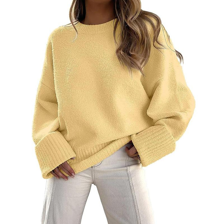 STELLA™ - Long Sleeve Crewneck Pullover Sweater for Everyday Warmth