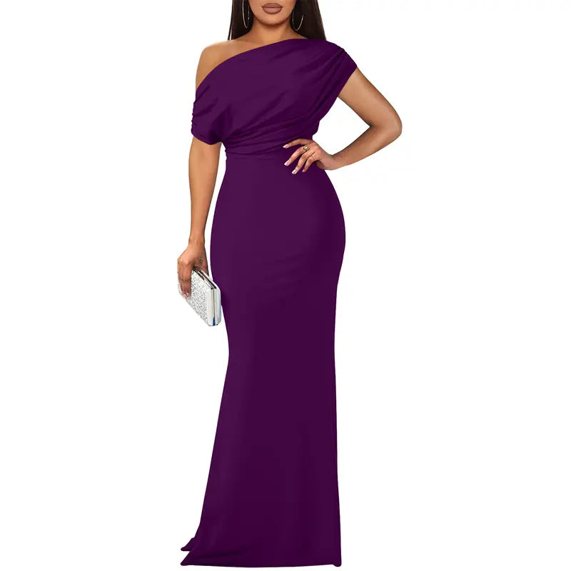 ROSELYN™ – Elegant Off-Shoulder Bodycon Evening Gown
