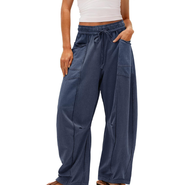 RYZA™ – Baggy Wide Leg Joggers with Cozy Fleece Lining