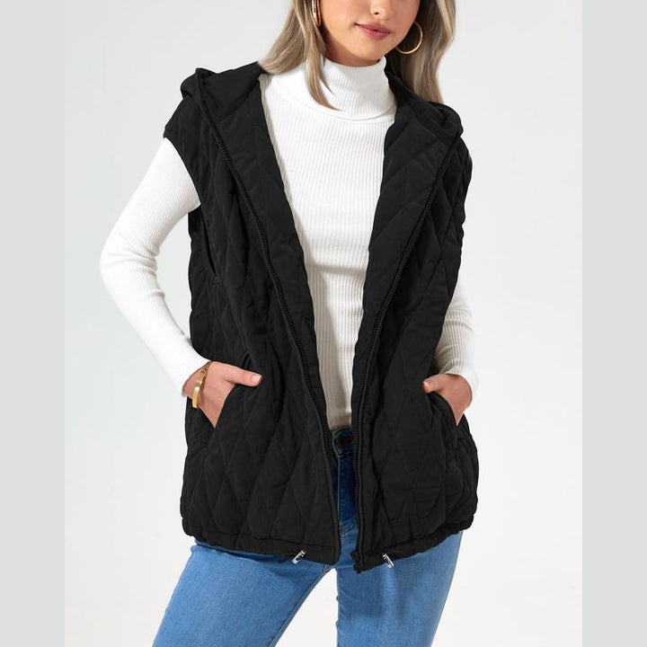 LIAM™ - Cozy Sleeveless Hooded Winter Coat with Pockets