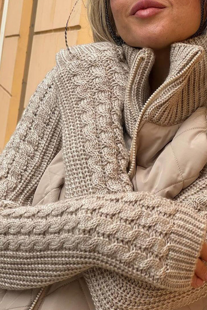 REINA™ - Quilted Knit Jacket