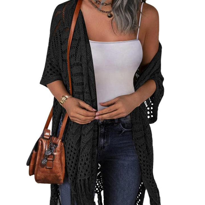 ZARELLA™ – Comfy Summer Hollow Tassel Outwear