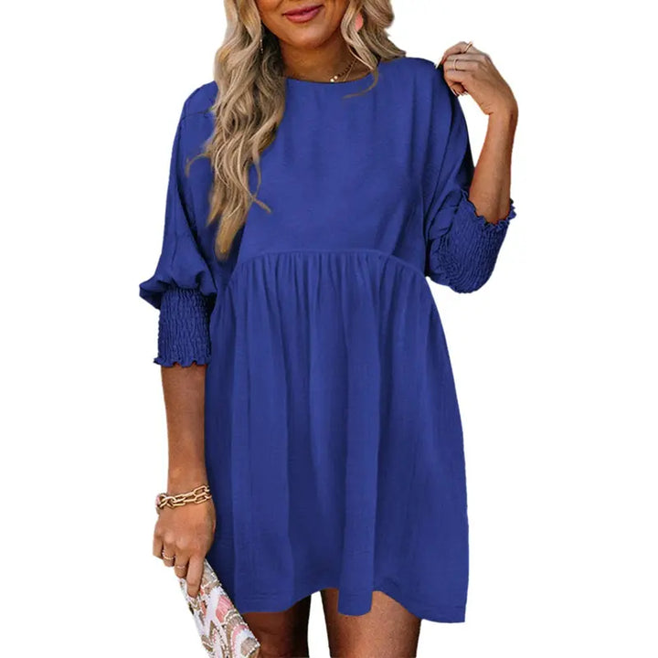 DOROTHY™ – Relaxed Fit Smocked Sleeve Summer Dress