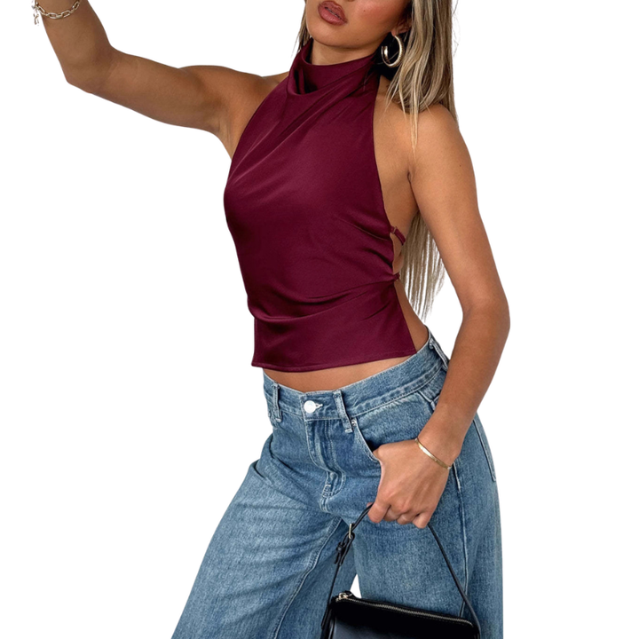 ELOISE™ – Classic Solid Color Sleeveless Tank Top