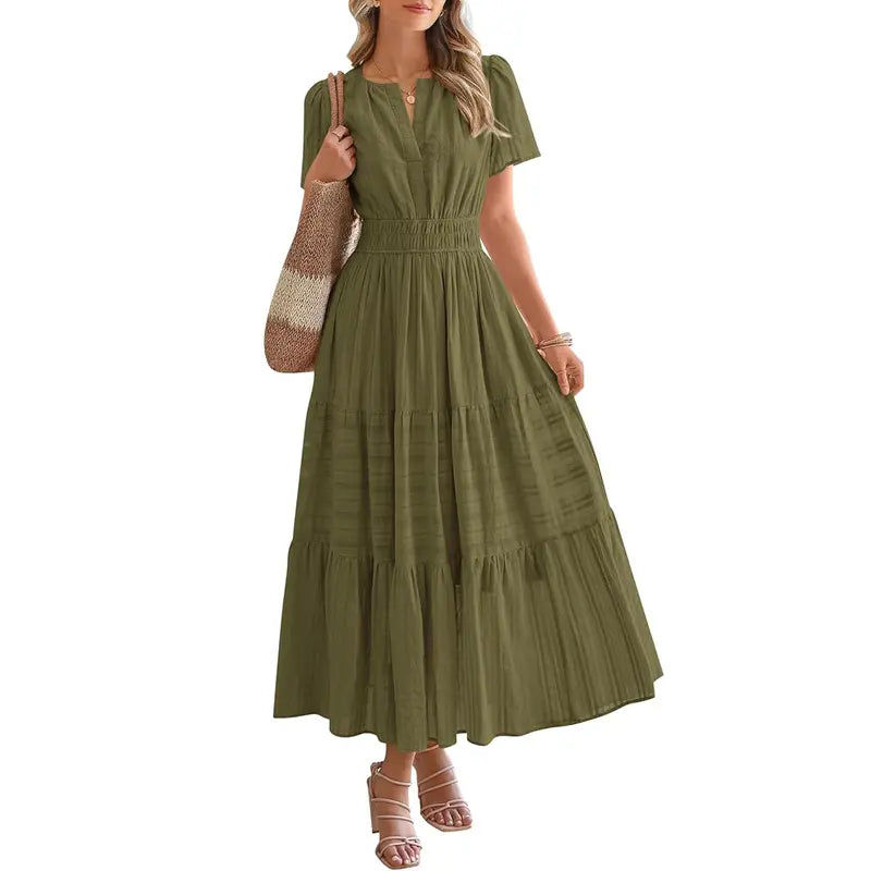 SALLY™ – Relaxed Fit Summer Maxi Boho Dress