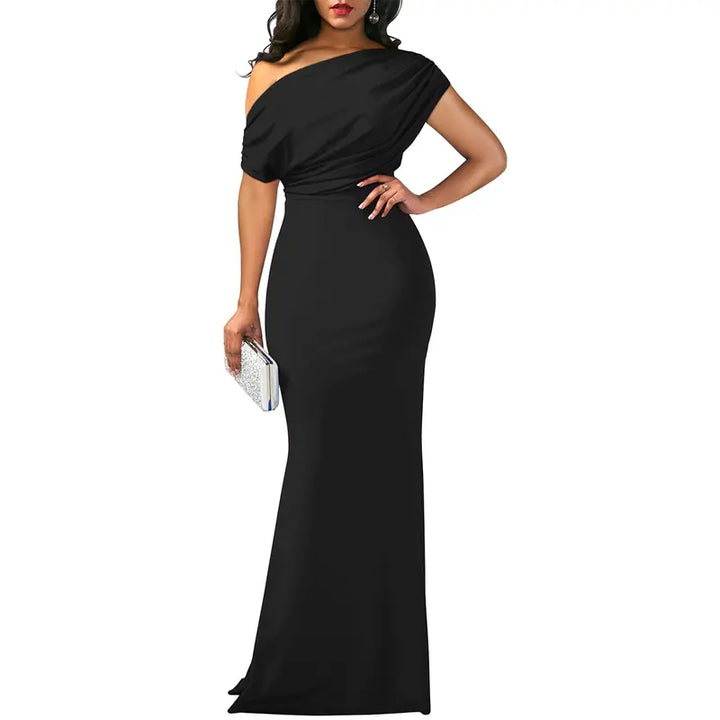 ROSELYN™ – Elegant Off-Shoulder Bodycon Evening Gown