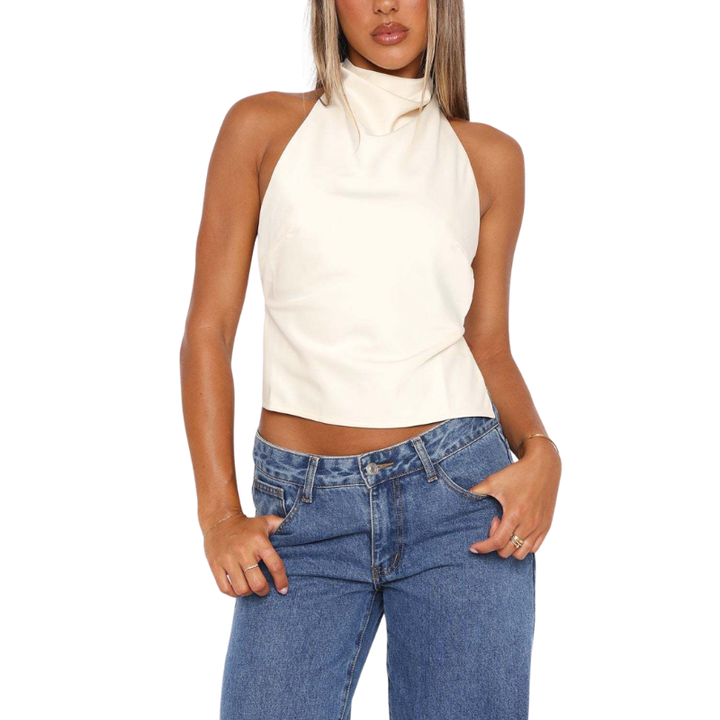 ELOISE™ – Classic Solid Color Sleeveless Tank Top