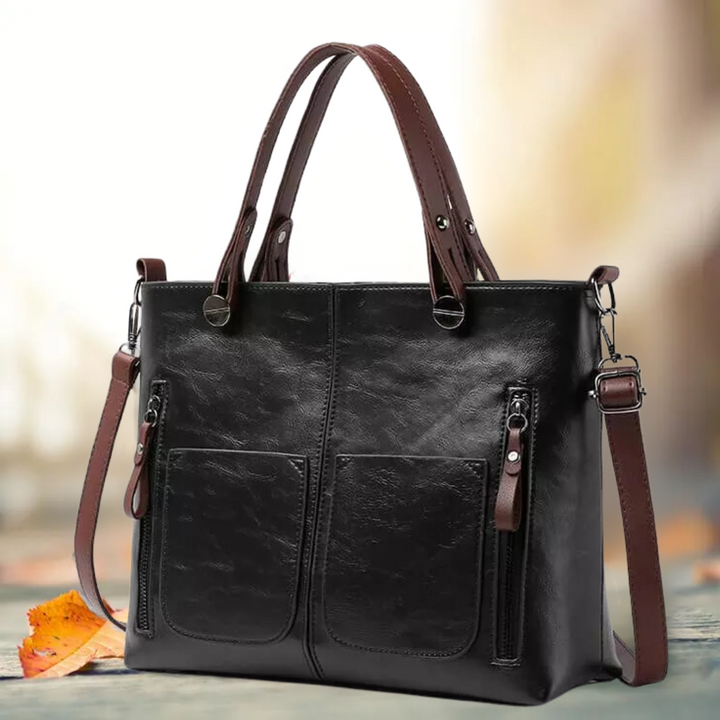 LIVIA™ - Classic Leather Handbag