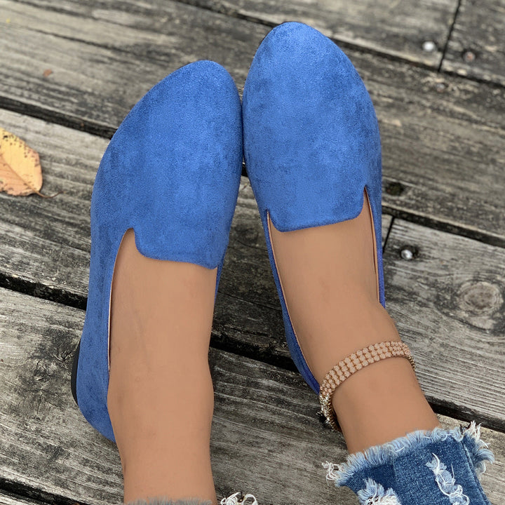 TARA™ - Simple Solid Color Pointed Toe Flat Shoes