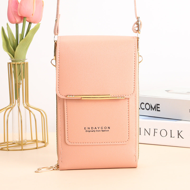 CORA™ - Stylish Mobile Phone Messenger Bag with Touch Screen