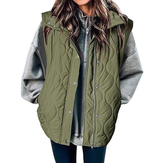 REESE™ - Oversized Lightweight Quilted Puffer Vest