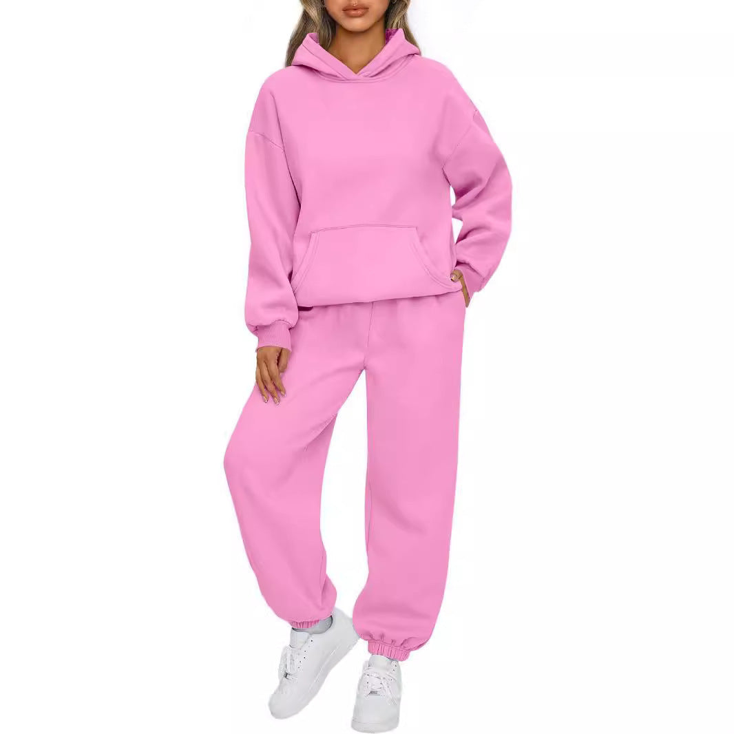 AMELIA™ – Women’s Lounge Hoodie Sweatsuit Set for Travel & Fall
