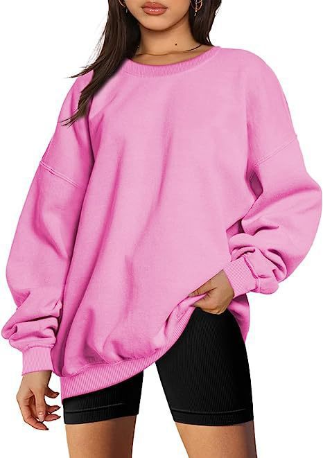 MARINIE™ - Women's Plus Size Oversized Crew Neck Sweatshirt