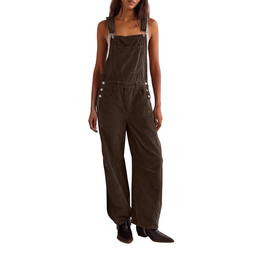 PANIZ™ - Vintage Overalls Wide-Leg Adjustable Jumpsuit