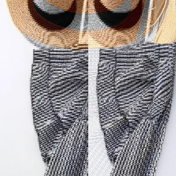 KRISTEL™ – Vintage Flowy Checkered Puff Sleeve Blouse