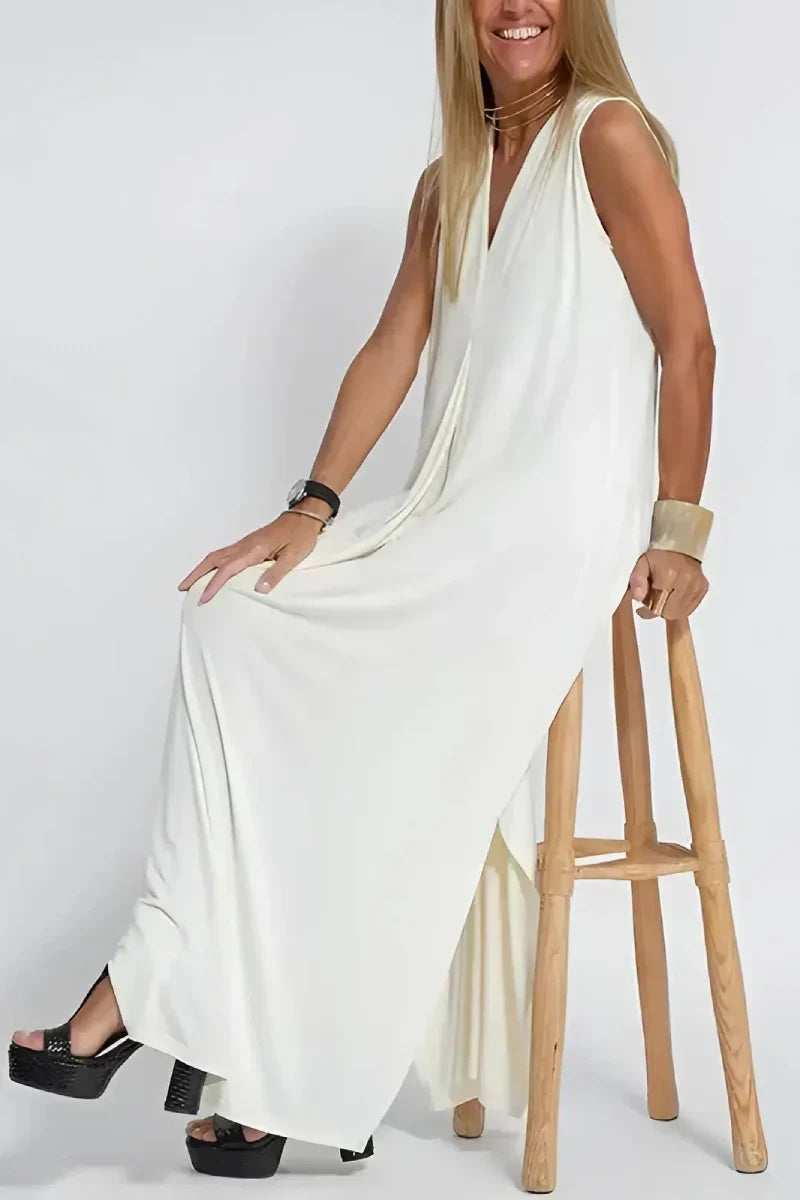 CLARA™ -Stylish Maxi Dress with Free Cardigan