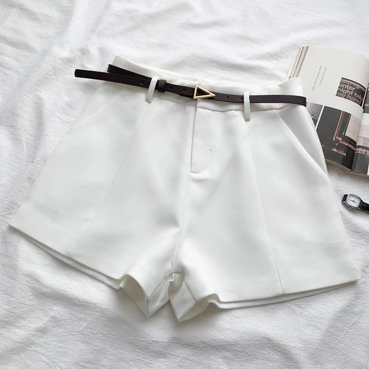 RACHELLE™ – Sleek High-Waist Shorts