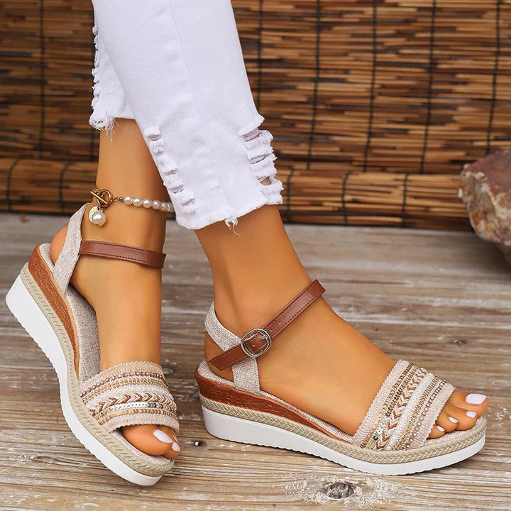 LAYLA™ – Comfy Wedge Sandals