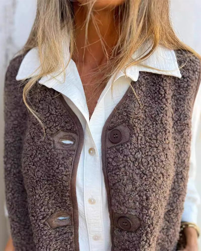 ÉABHA™ - Chic Sherpa Vest