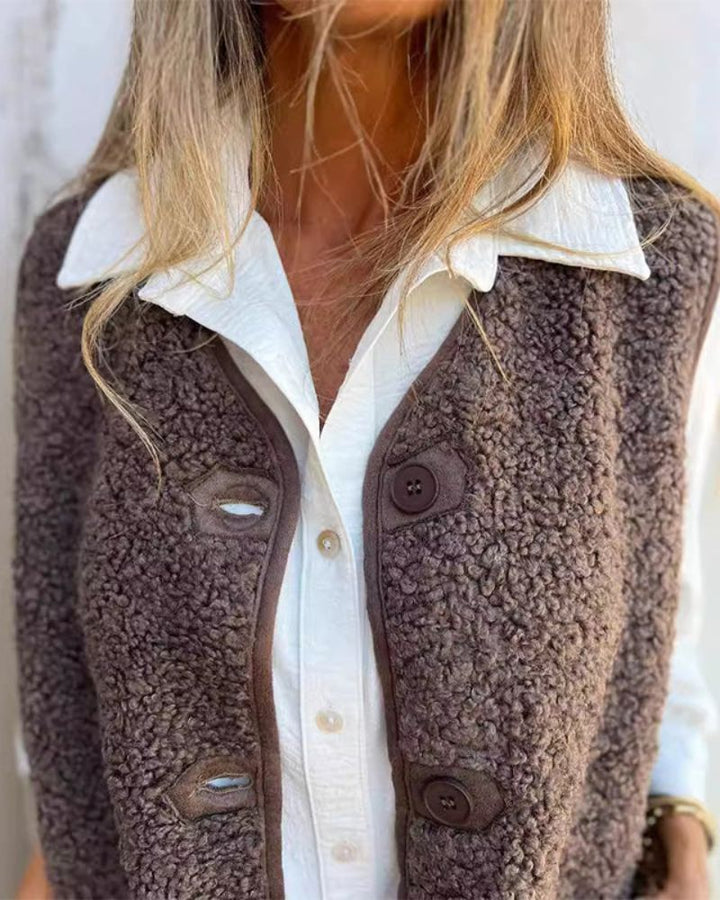 ÉABHA™ - Chic Sherpa Vest