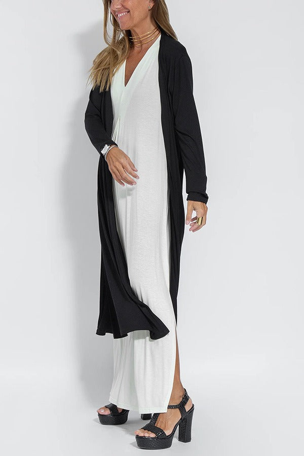 CLARA™ -Stylish Maxi Dress with Free Cardigan
