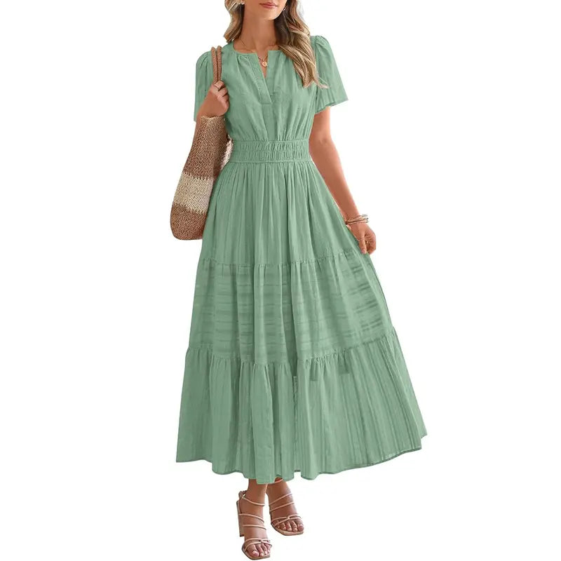SALLY™ – Relaxed Fit Summer Maxi Boho Dress