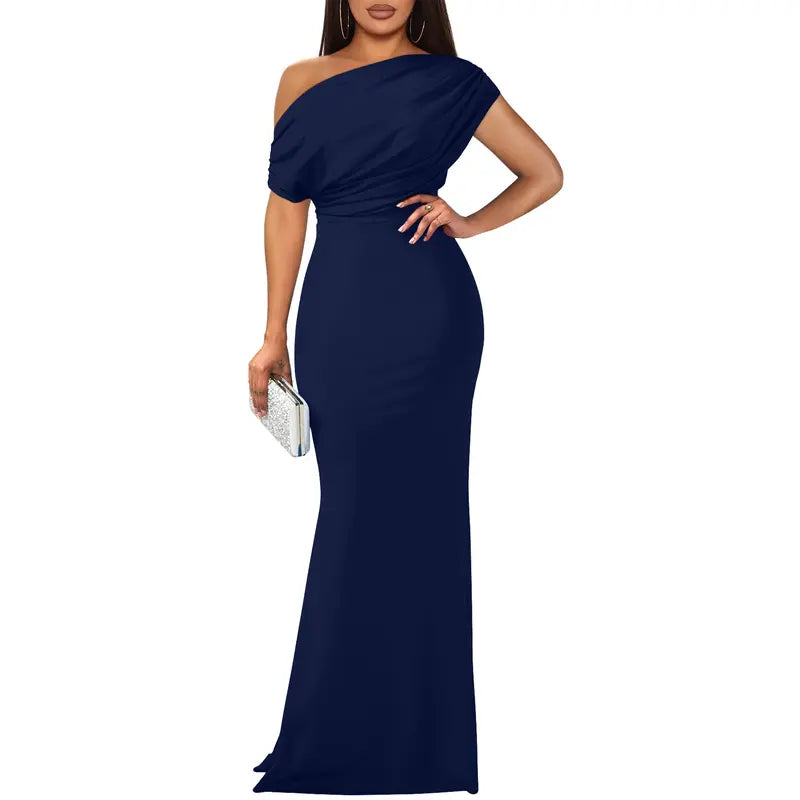 ROSELYN™ – Elegant Off-Shoulder Bodycon Evening Gown