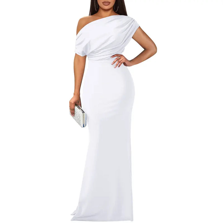 ROSELYN™ – Elegant Off-Shoulder Bodycon Evening Gown