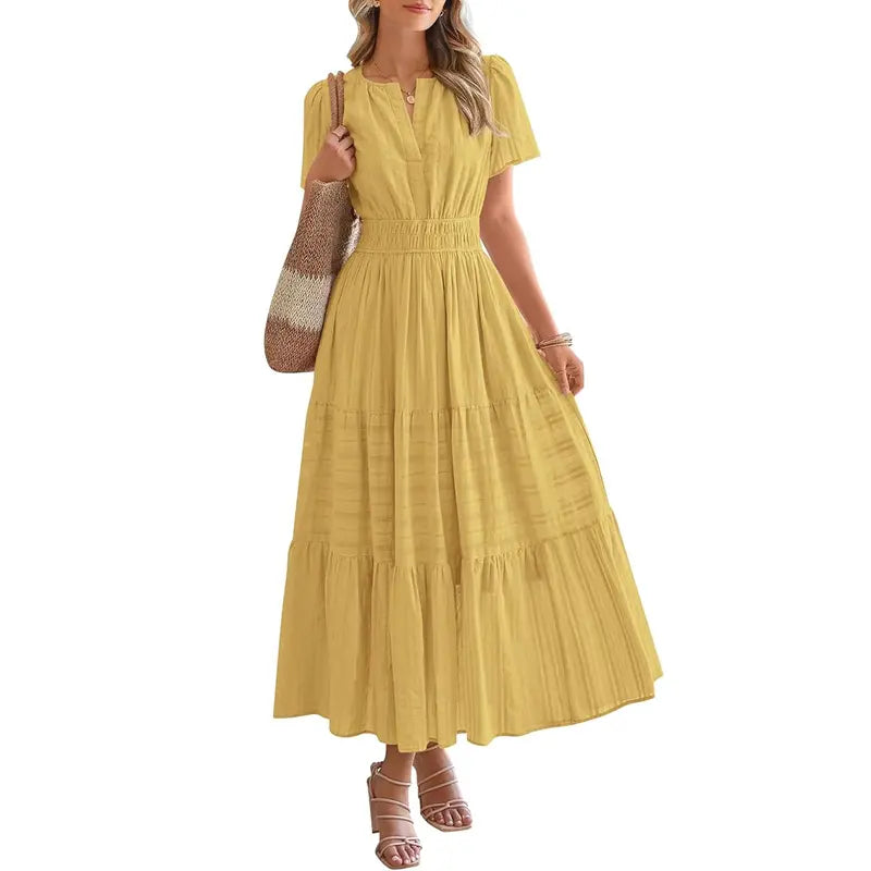 SALLY™ – Relaxed Fit Summer Maxi Boho Dress