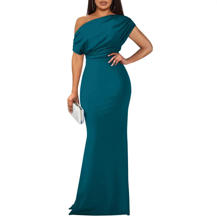 ROSELYN™ – Elegant Off-Shoulder Bodycon Evening Gown