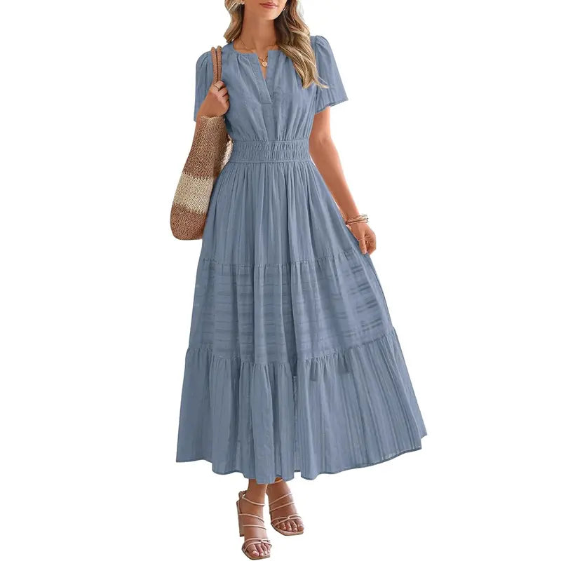 SALLY™ – Relaxed Fit Summer Maxi Boho Dress