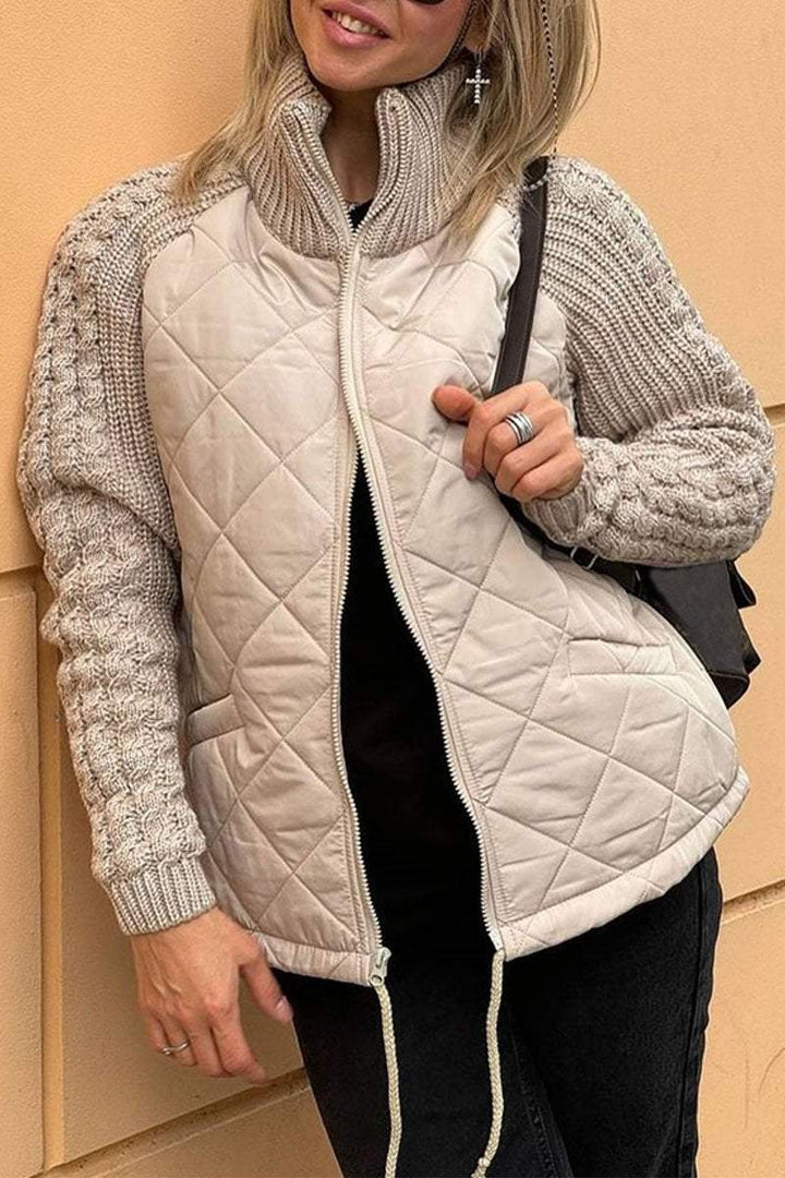 REINA™ - Quilted Knit Jacket