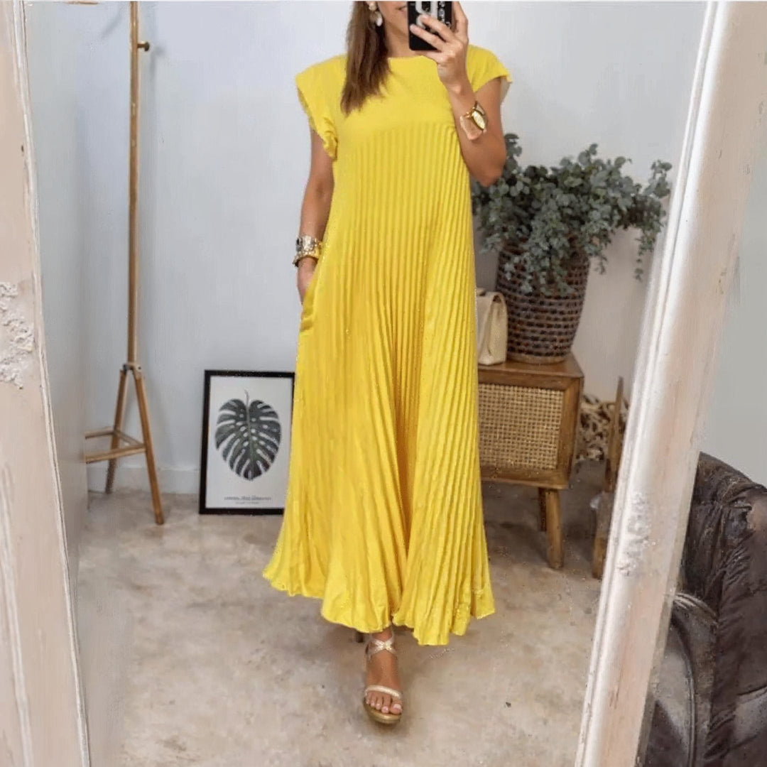 NAYLA™ - Flowing Pleated Dress