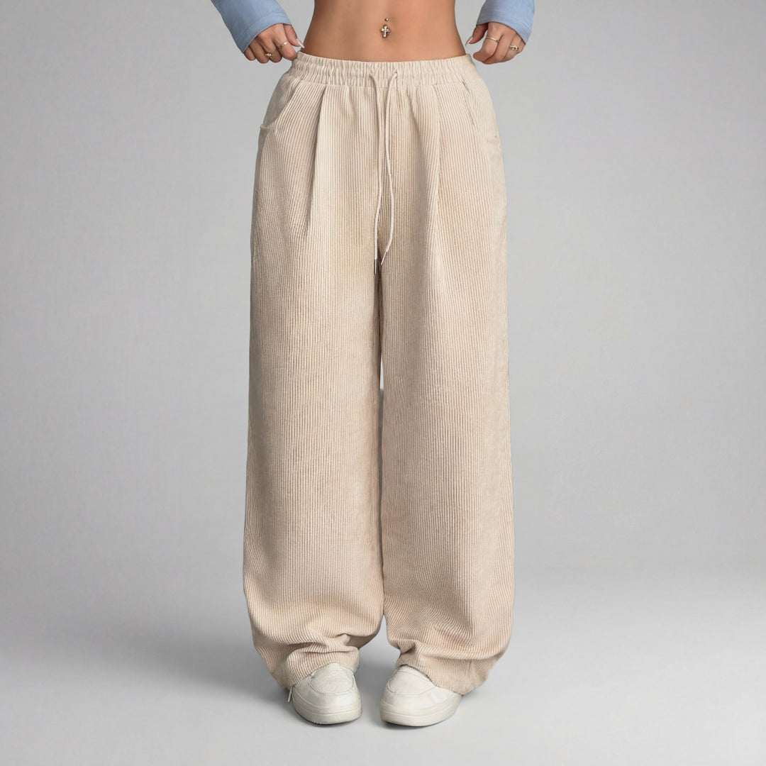 JENNIFER™ - Cozy Vintage Drawstring Bottoms